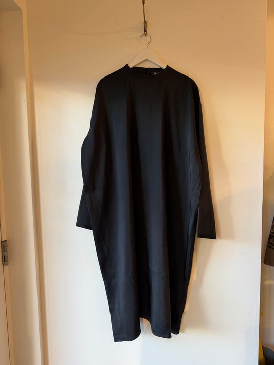 Sofie D'Hoore - Dawn Simple Dress in Black Silk