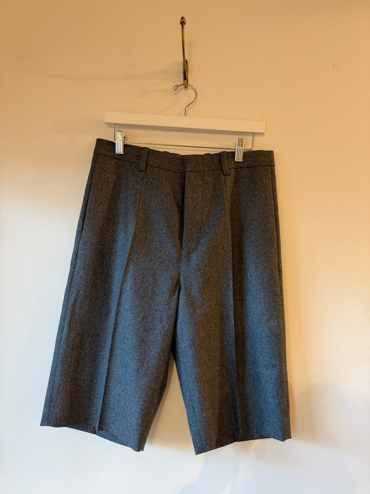 Sofie D'Hoore - Pim Winter Shorts in Grey Wool