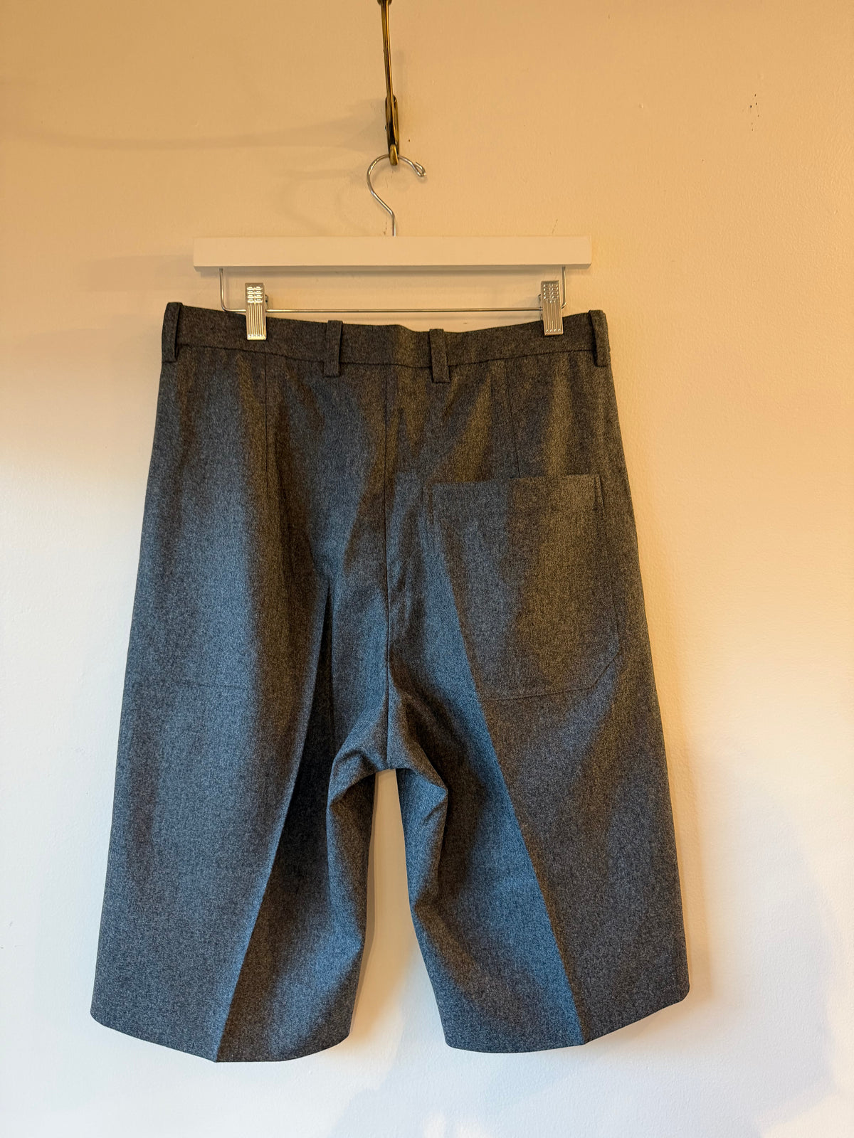 Sofie D'Hoore - Pim Winter Shorts in Grey Wool