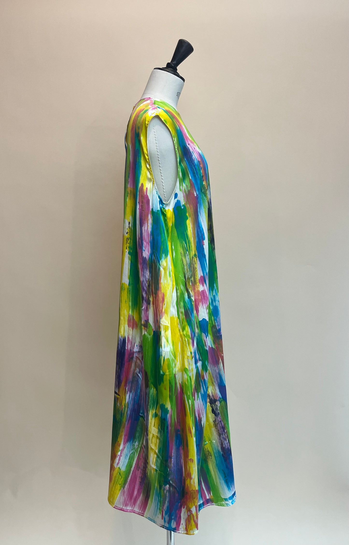 Avant Toi - Hand-Painted Silk Dress