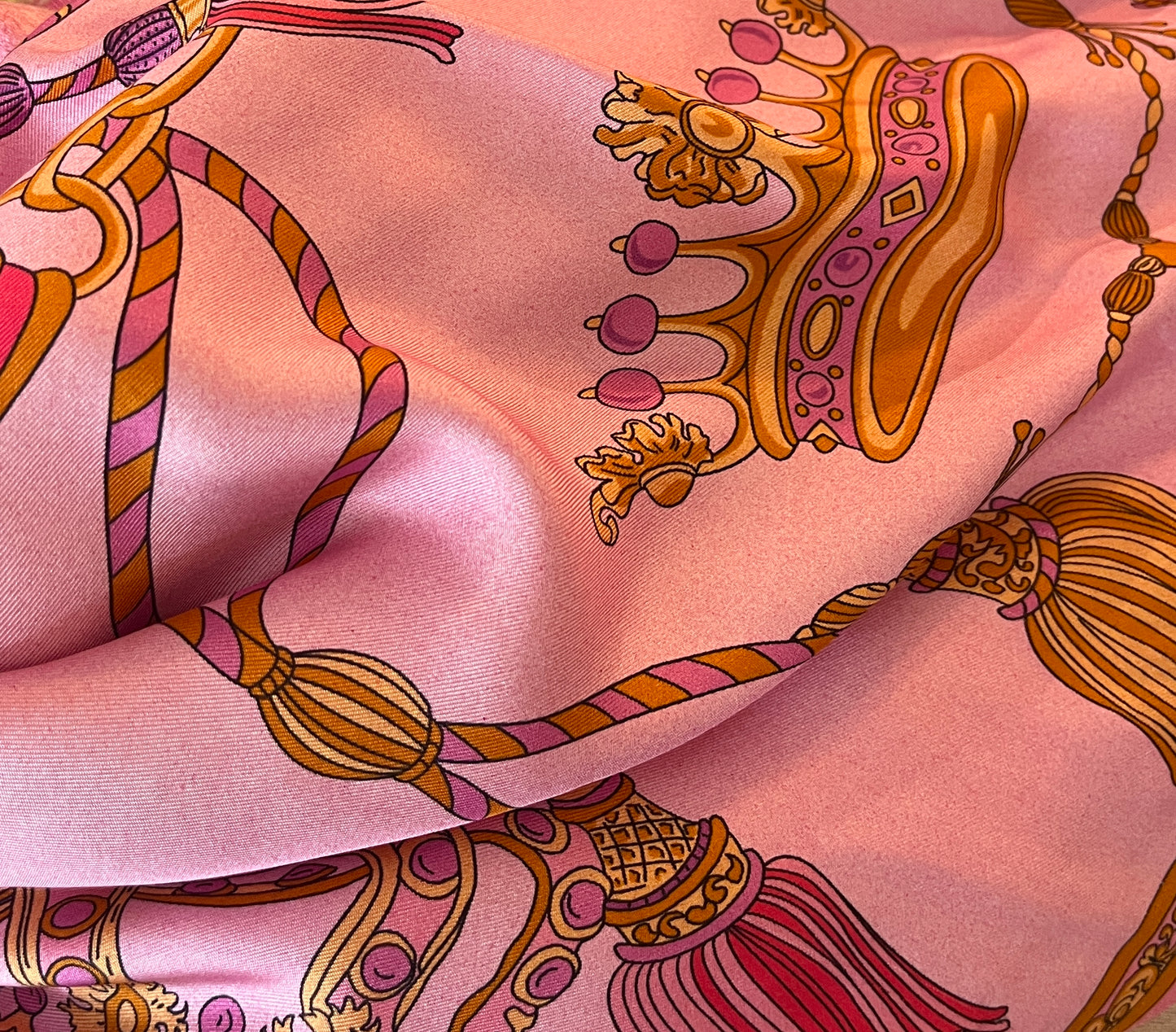 Avant Toi - Foulard Scarf in English Rose or Clematis