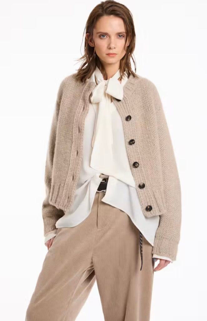Lis Lareida - Vancouver Cardigan in Natural