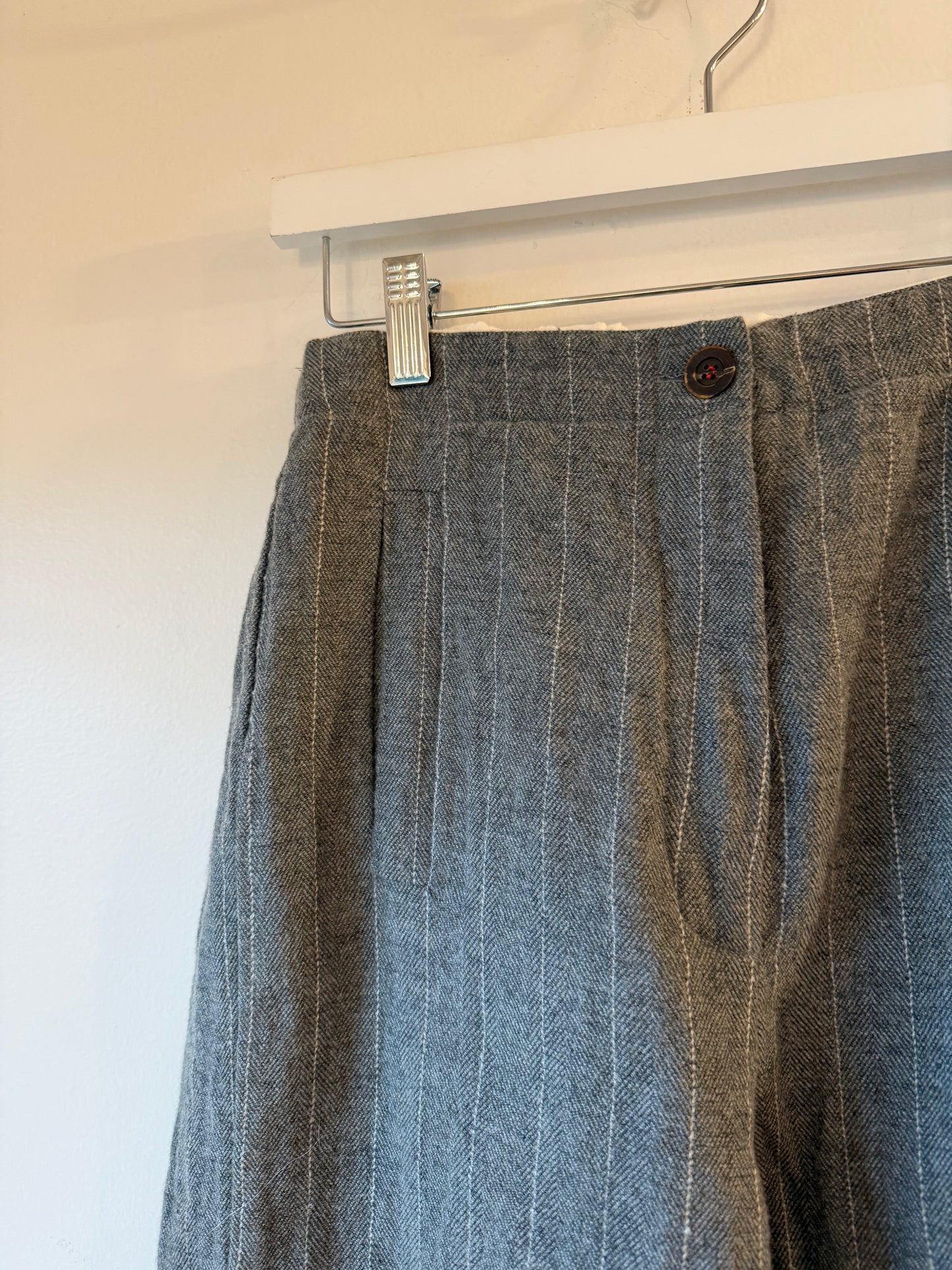 Hannoh- Pant Paulette in Grey Stripe