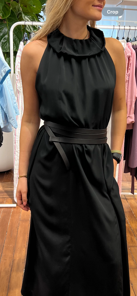 Hache- Clio Dress in Black