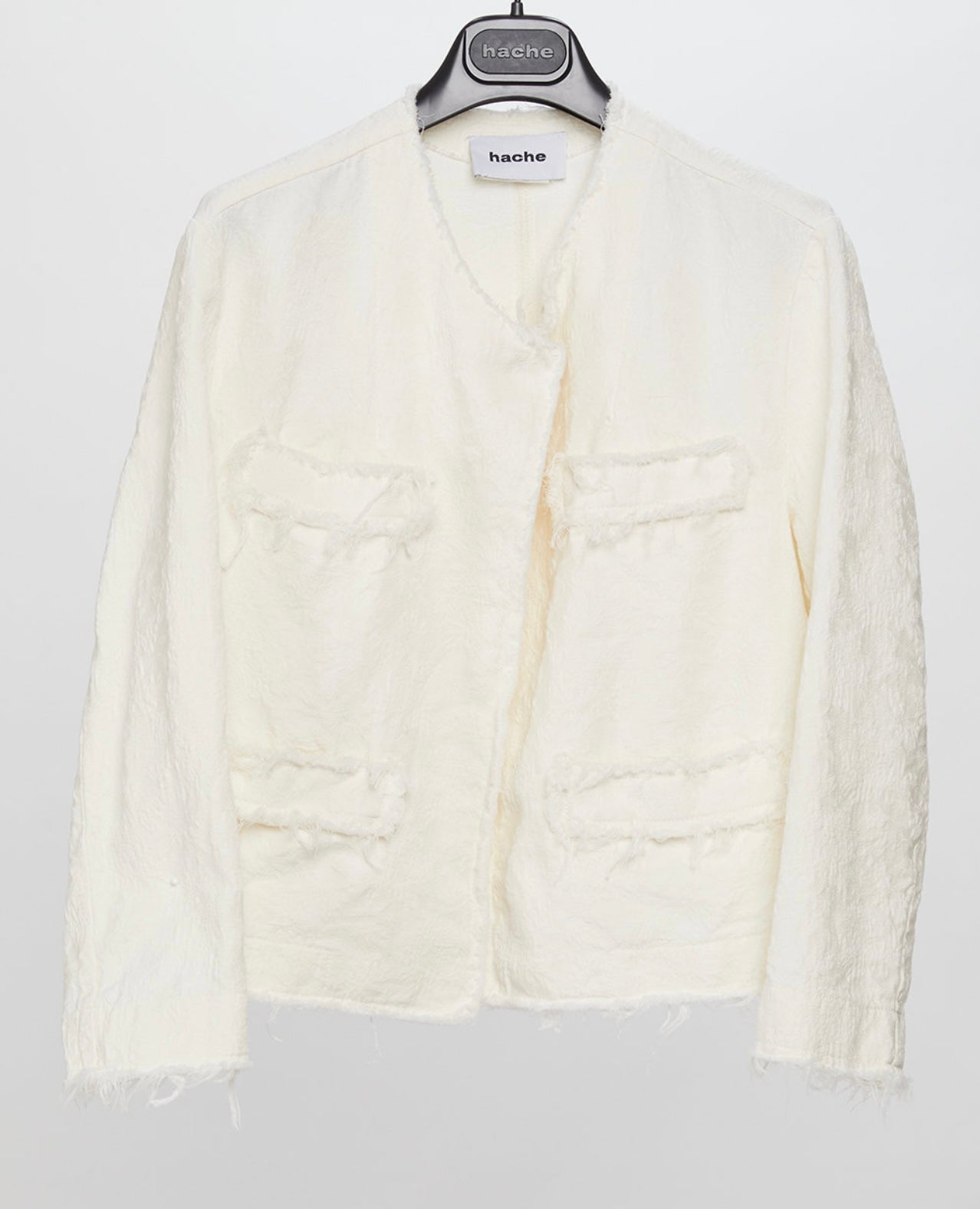 Hache- Ambre Jacket in Ivory