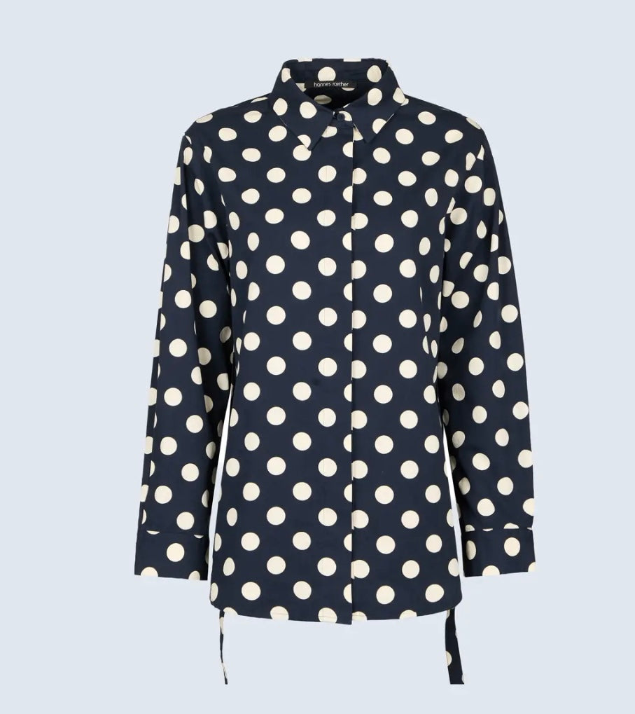 Hannes Roether - Dot Shirt With Tie