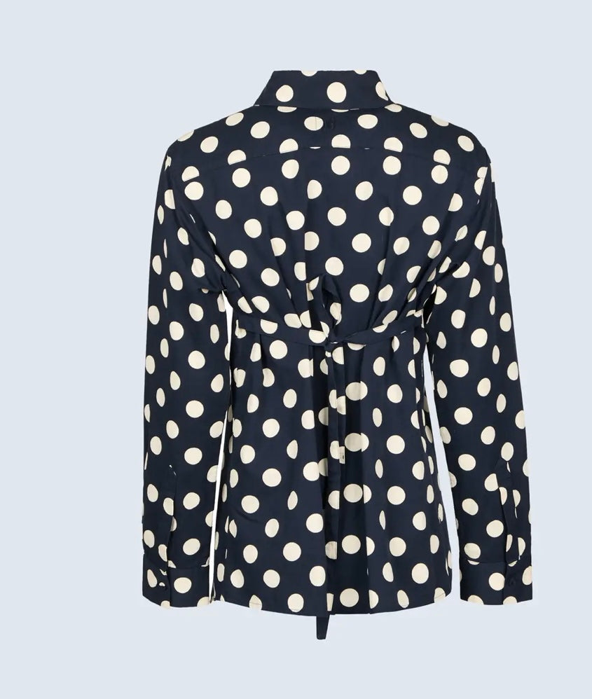 Hannes Roether - Dot Shirt With Tie