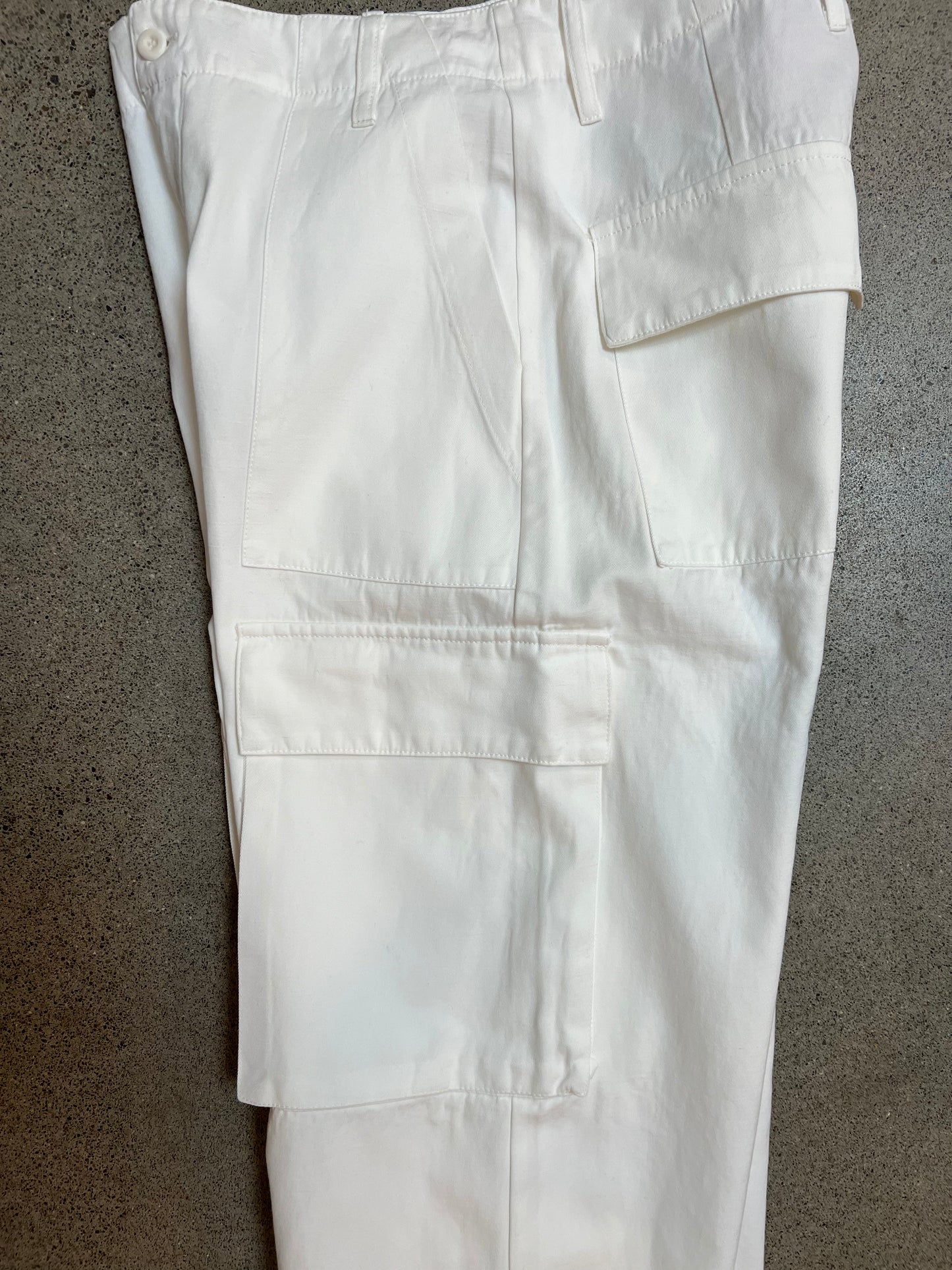 Labo Art- Winter White Cargo Pants