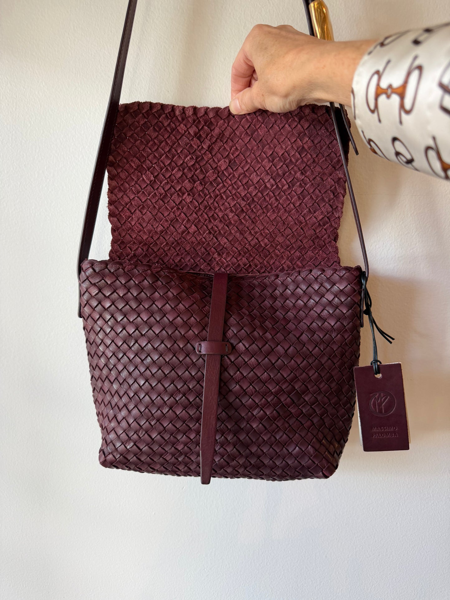 Massimo Palomba - Ali in Woven Leather in three color ways