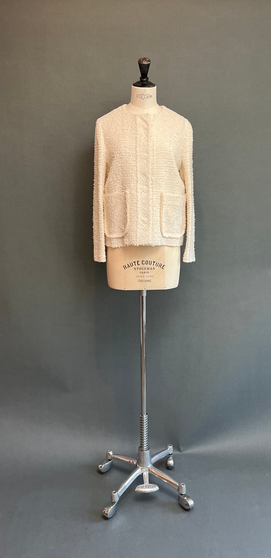 Lis Lareida - Mila Jacket in White Wash Tweed