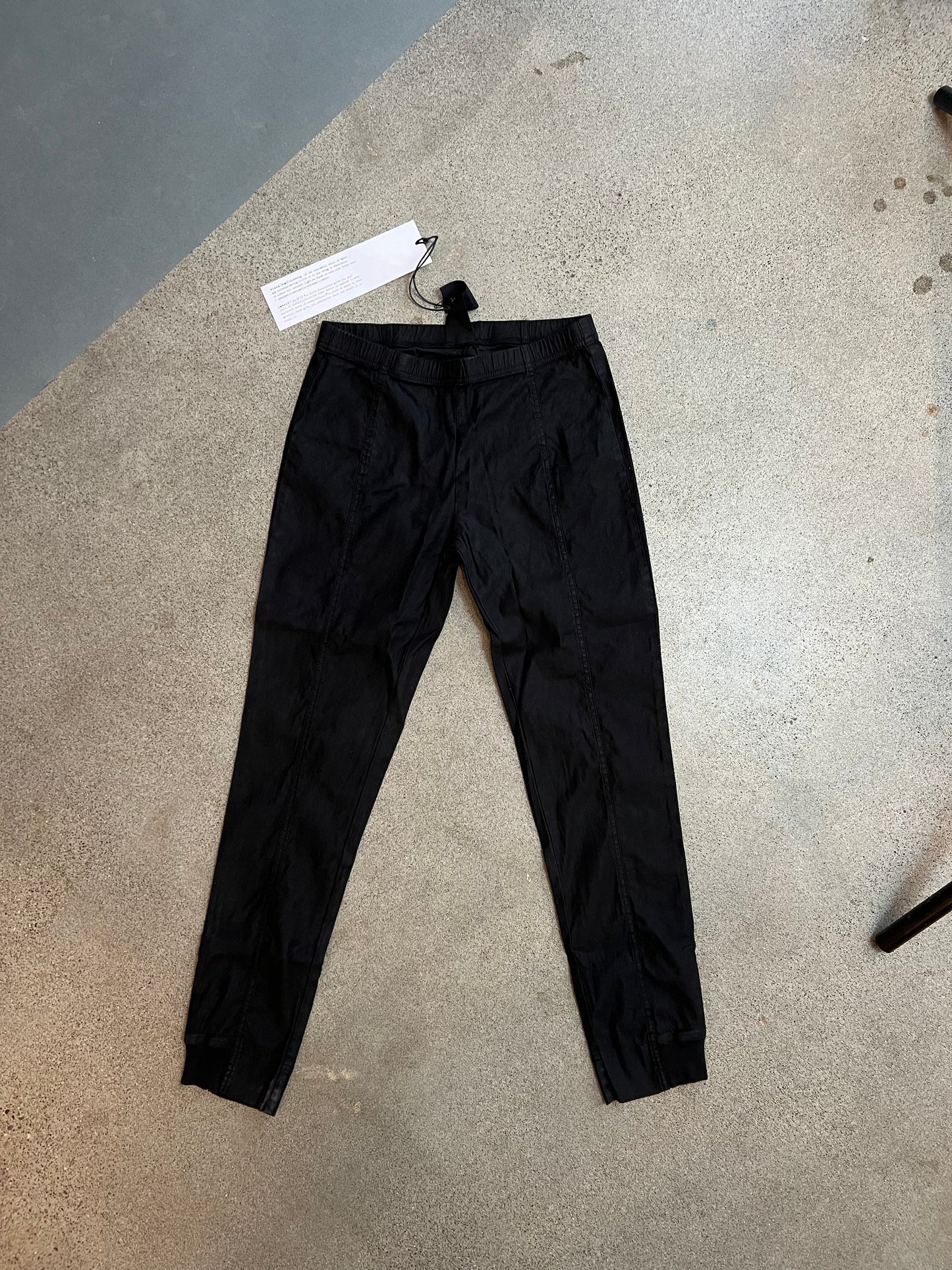 Rundholz Black Label - Pull-on  Trim Trousers in Black or White