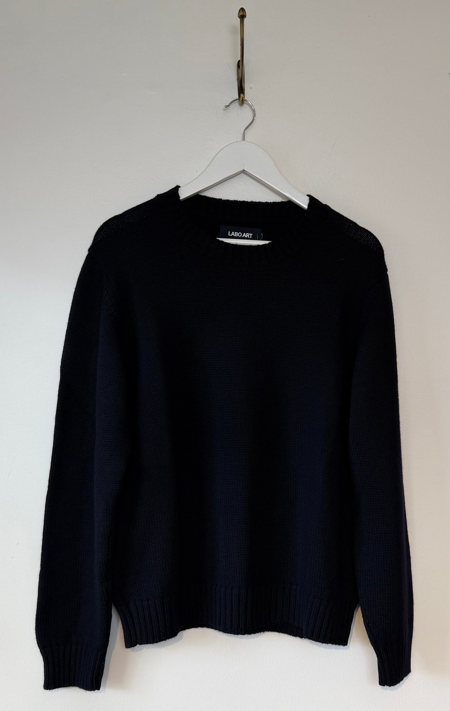 Labo Art Men - Navy Pullover in Soft Wool
