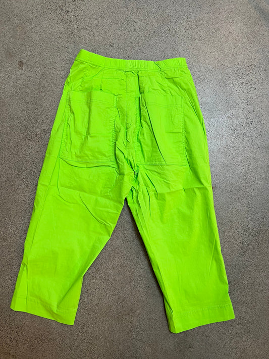 Rundholz Black Label - Crop Pull-on Pants in  Lime(M)