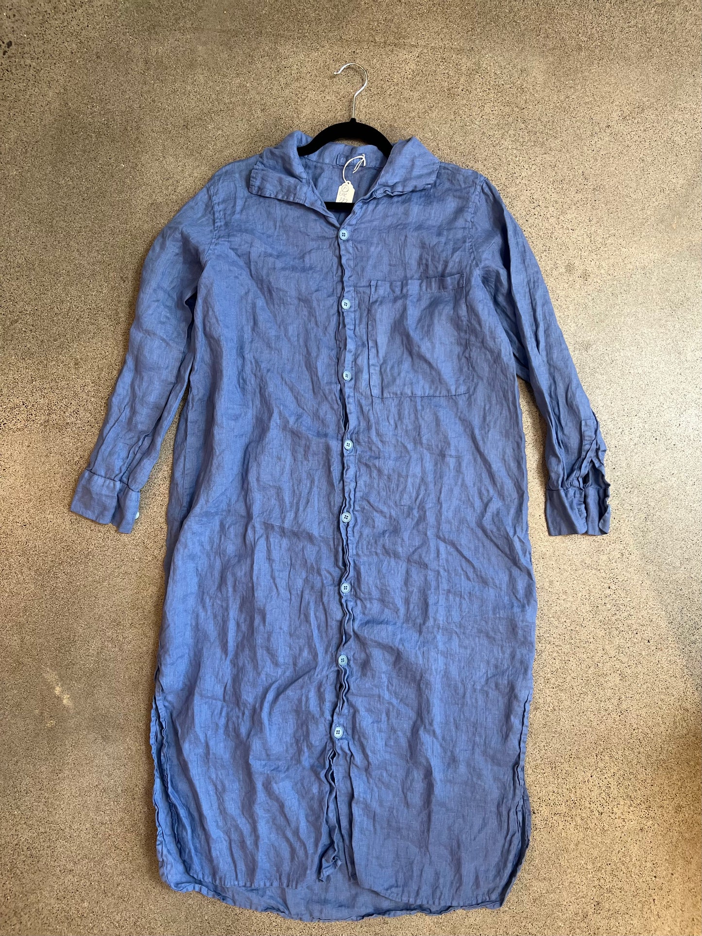 CP Shades - Elle Shirtdress in Blue