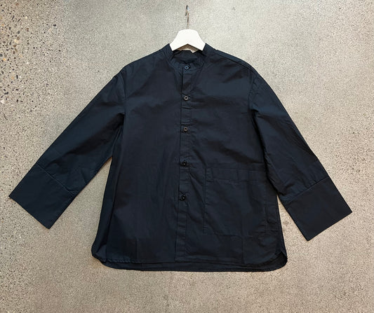 Labo Art- pocket Shirt Jacket  in Black