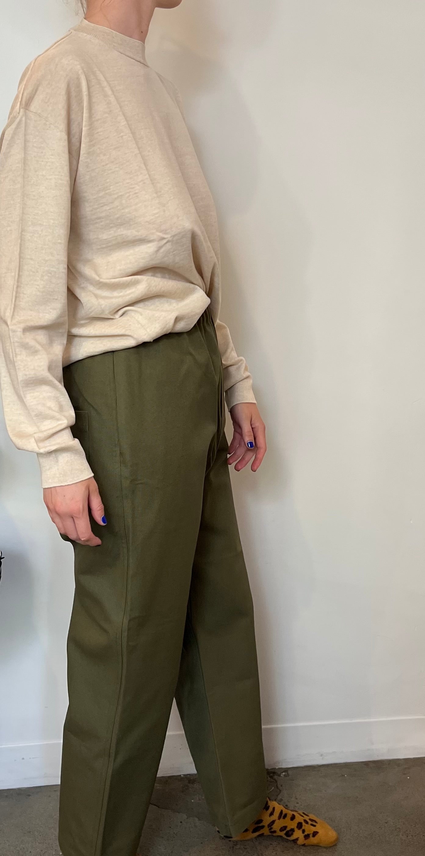 Sofie D'Hoore - Pinot Pant in Military