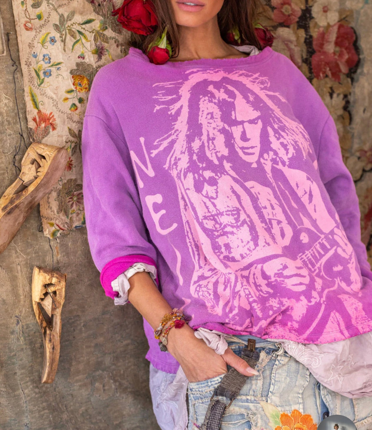Magnolia Pearl- Neil Young Sweatshirt