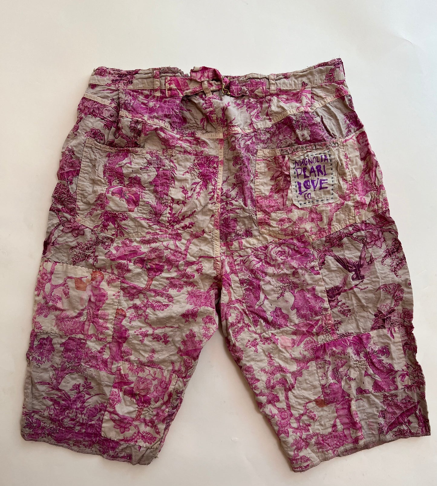 Magnolia Pearl Patchwork Miner Shorts