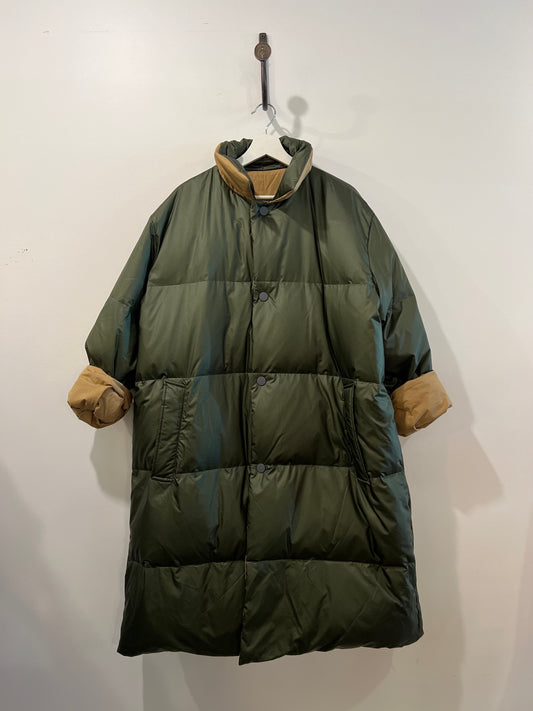 Sofie D'Hoore - Otis Reversible Coat in Mushroom & Khaki