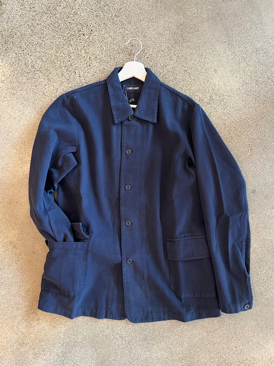 Labo Art - Classic Worker  Coat in Atlantic- MENS Sizing