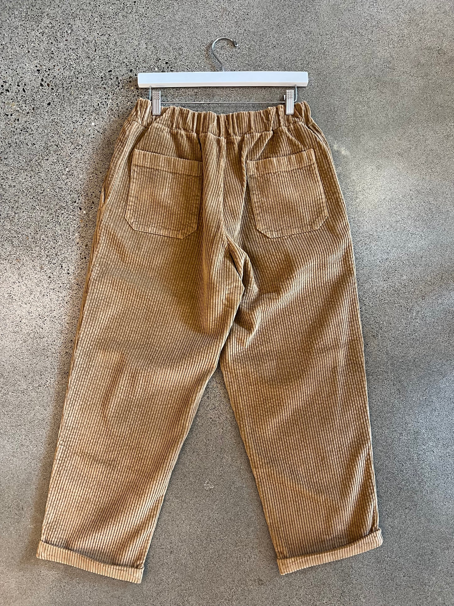 Labo Art - Corduroy Easy Pant in Camel or Petrol