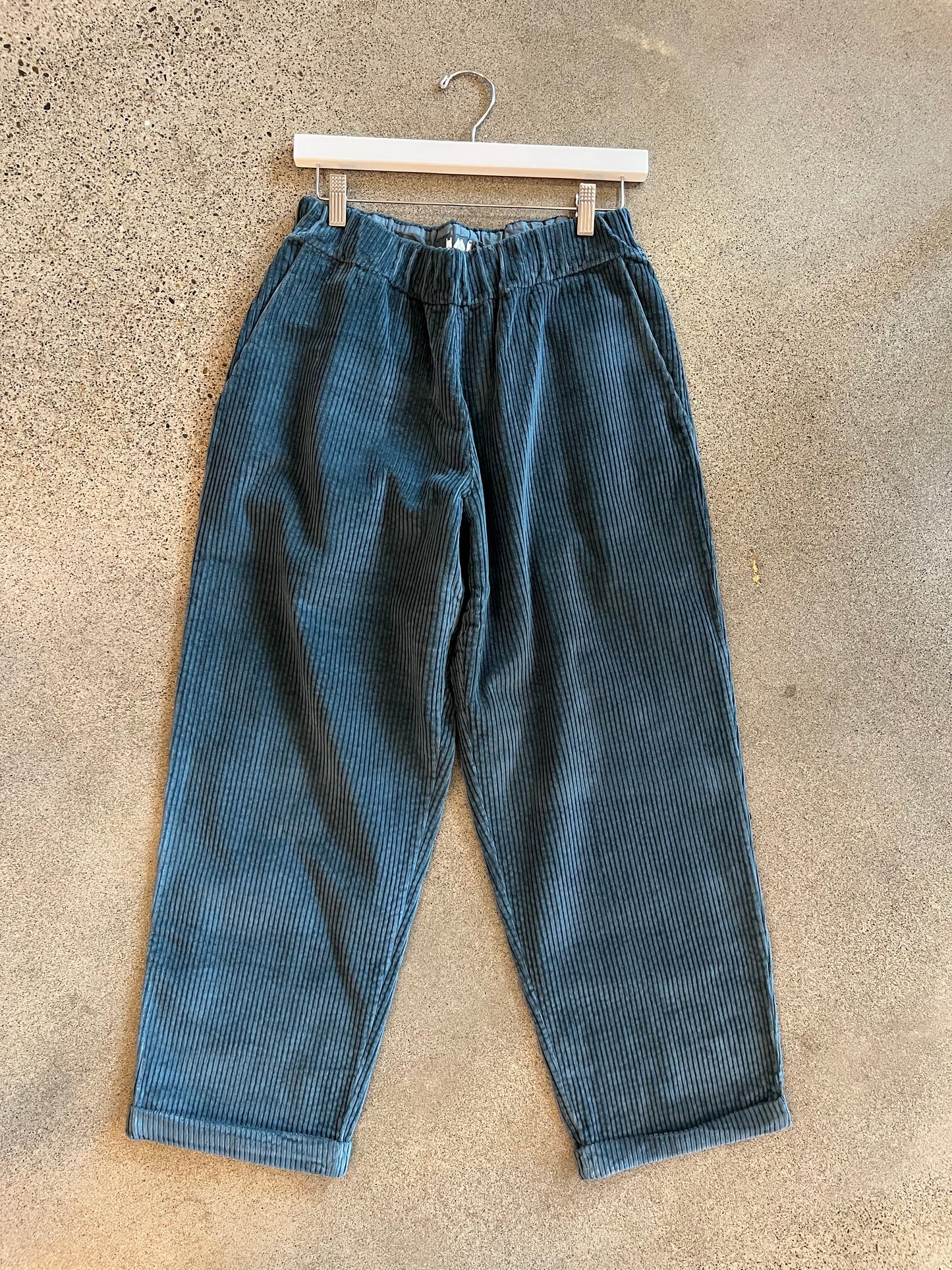 Labo Art - Corduroy Easy Pant in Camel or Petrol