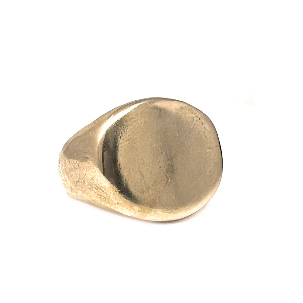 Shannon Koszyk - Chunky Ancient Bronze Signet Ring