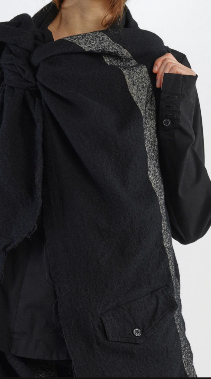 Rundholz - Cloaked Button Jacket