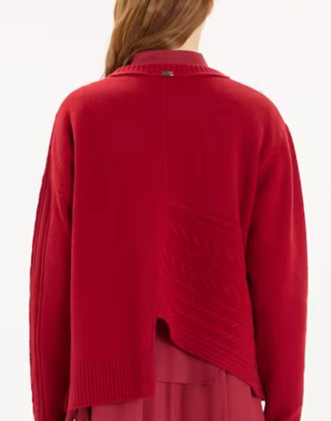 High Clothing- Up Front Sweater