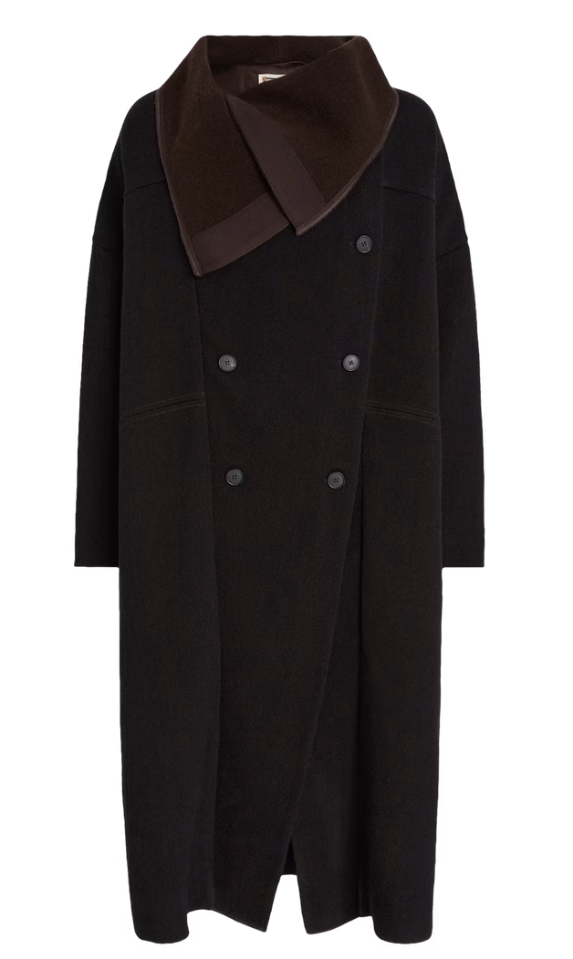 High Clothing - Gamma Coat in Chocolate