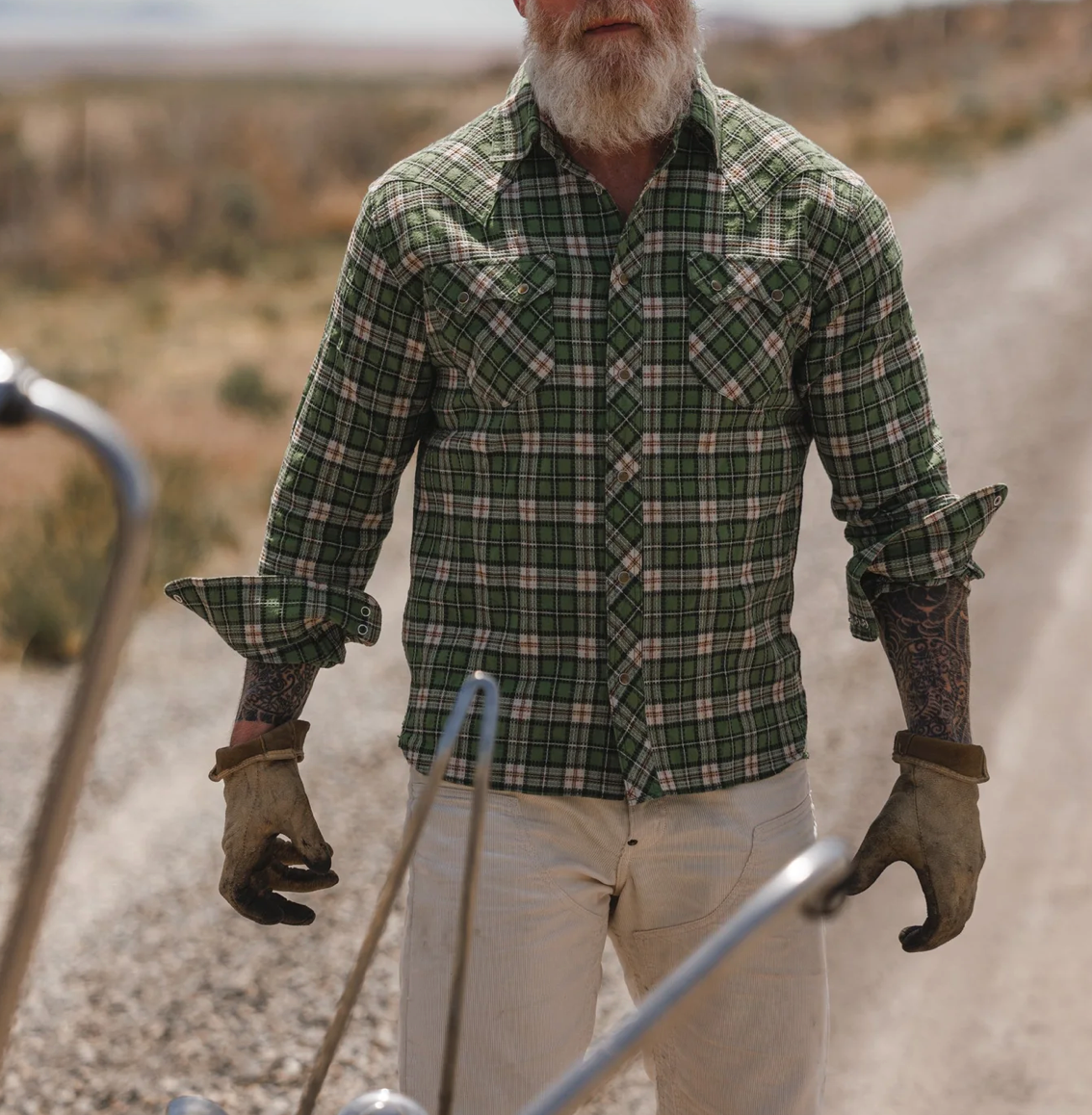 Black Bear Brand Men - Sage Plaid P-Snap Shirt