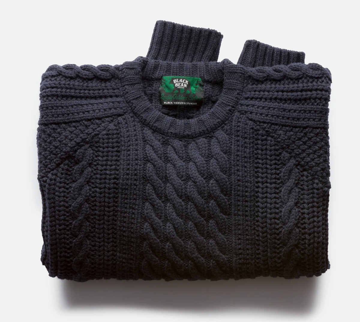 Black Bear Brand - Fisherman Sweater in Navy