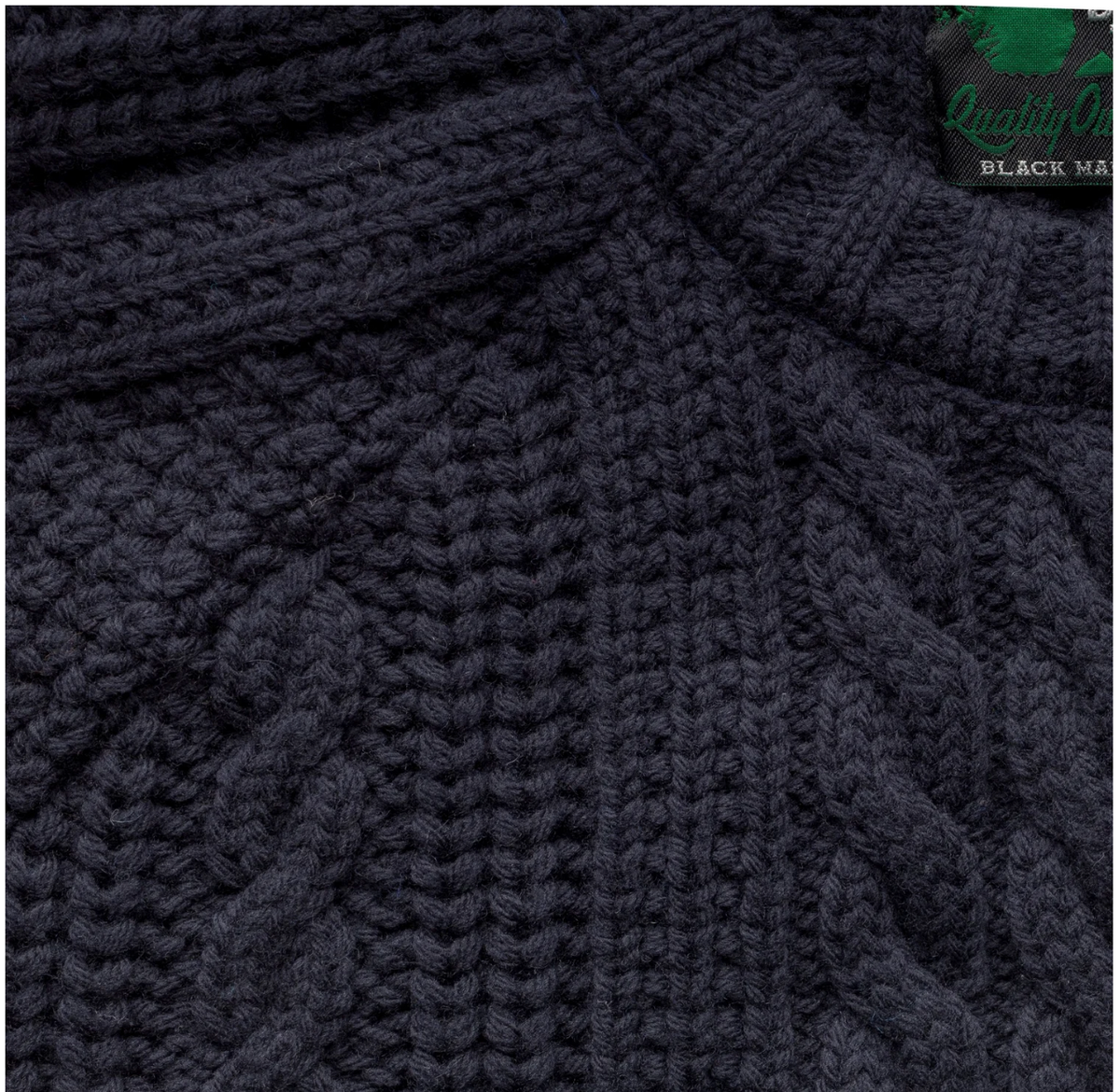 Black Bear Brand - Fisherman Sweater in Navy