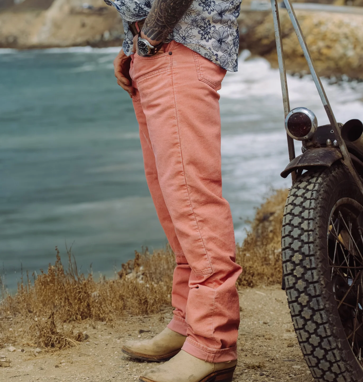 Black Bear Brand - Double Front Corduroys in Two Colors