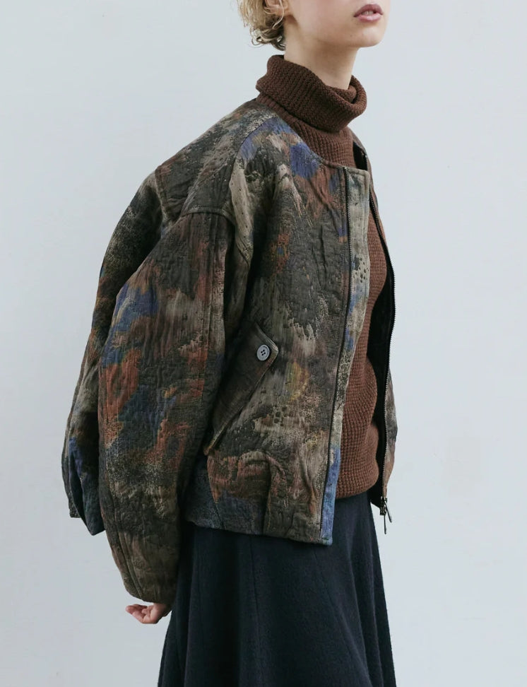 Hannes Roether - Patterned Bomber Jacket