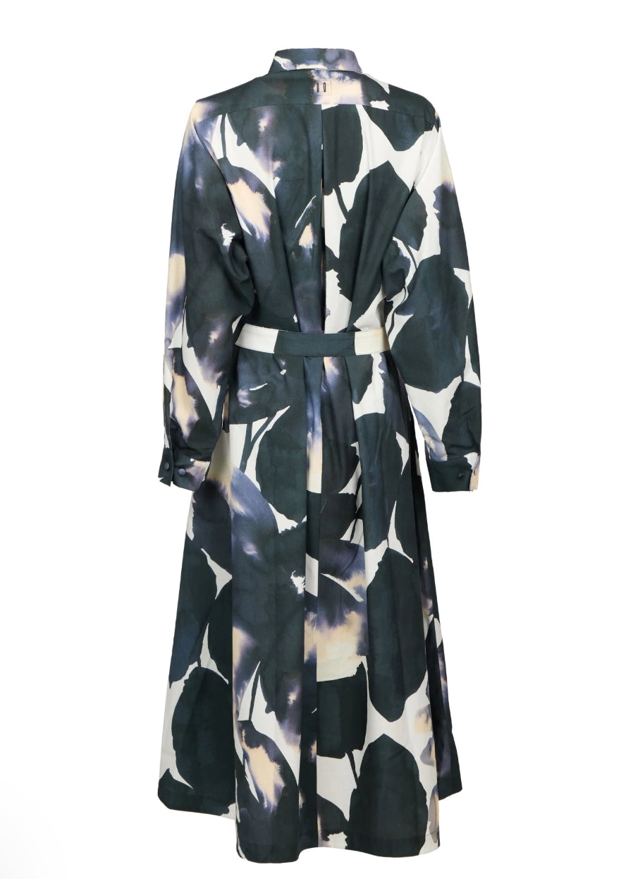 Hannes Roether - Blue Floral Print Dress