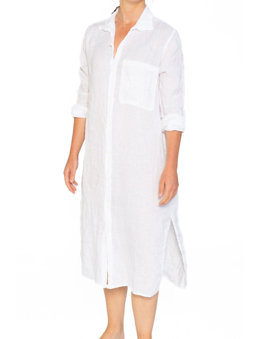 CP Shades - Elle Shirtdress in Blue