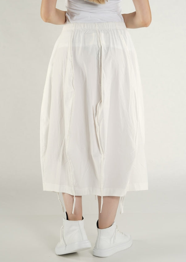 Rundholz Black Label - Bubble Seam Skirt in Black or White