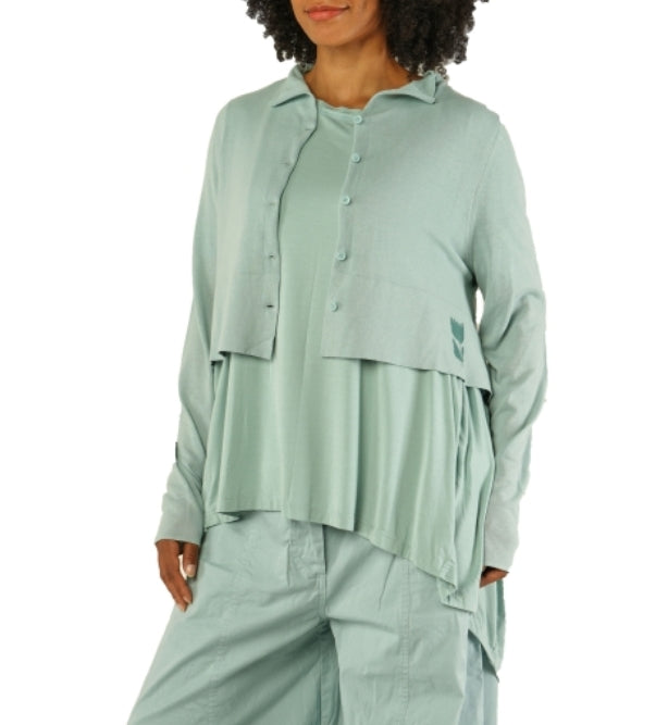 Rundholz Black Label - Cardigan in Lime