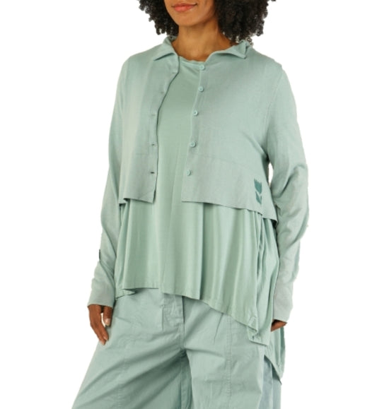 Rundholz Black Label - Cardigan in Lime