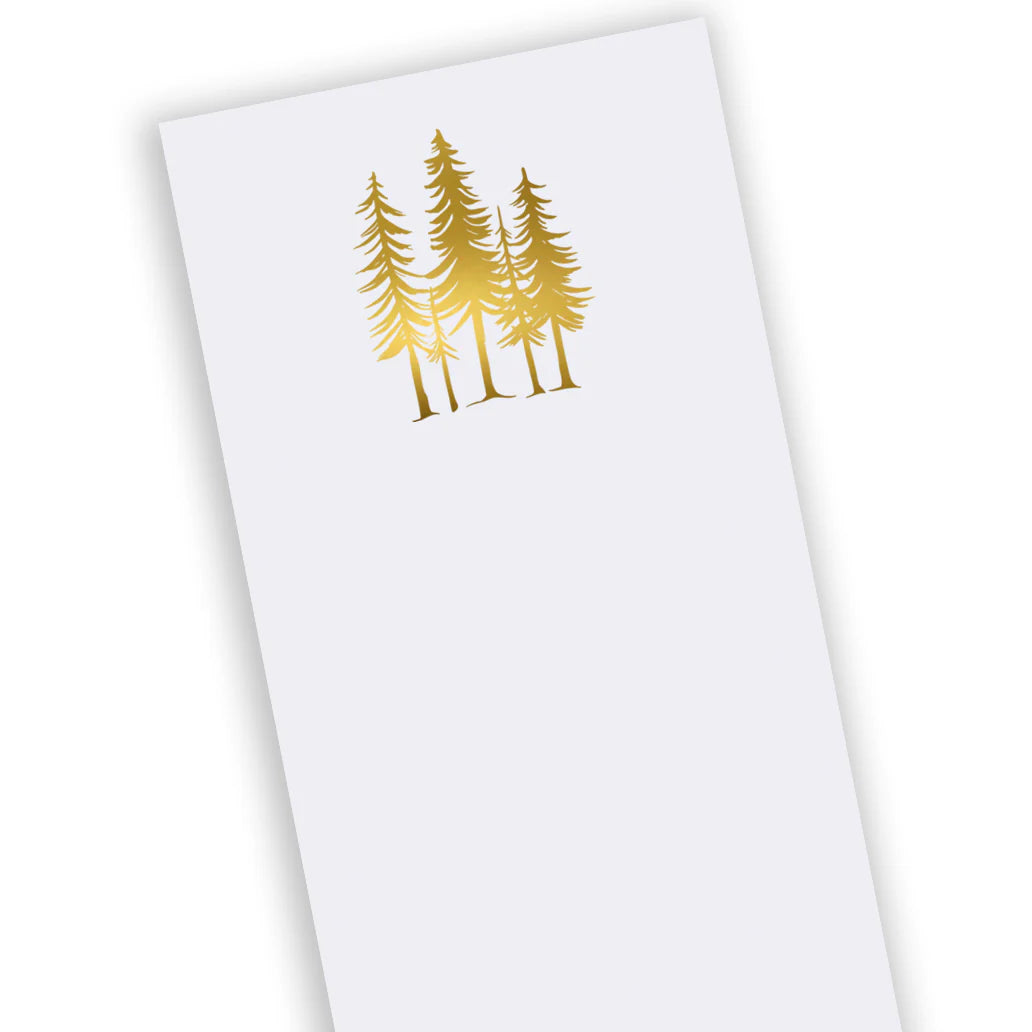 Black Ink - Gold Foil Buck Notepad