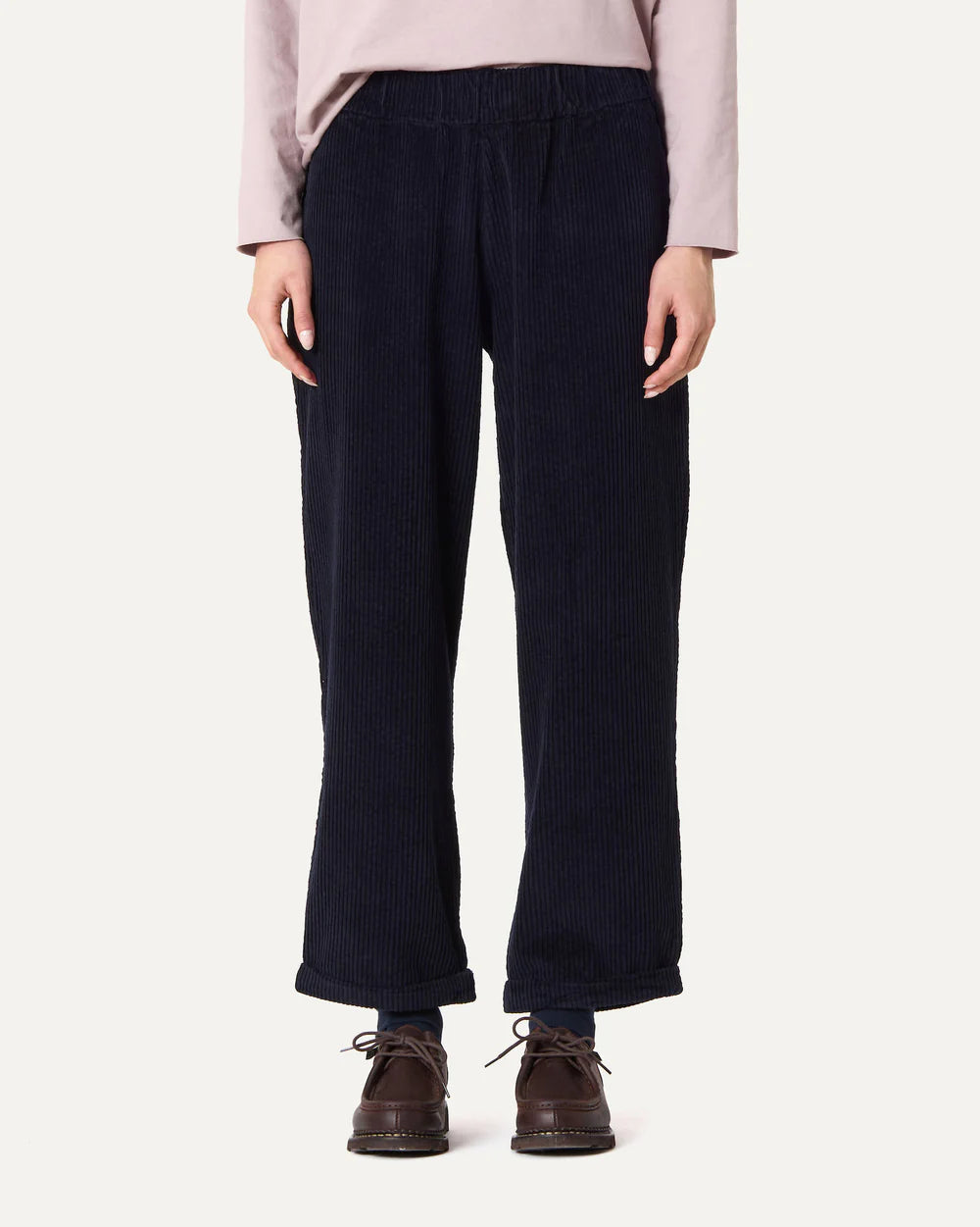 Labo Art - Corduroy Easy Pant in Camel or Petrol
