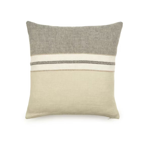 Libeco - The Belgian Pillow Cover in Beeswax Stripe