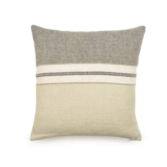 Libeco - The Belgian Pillow Cover in Beeswax Stripe