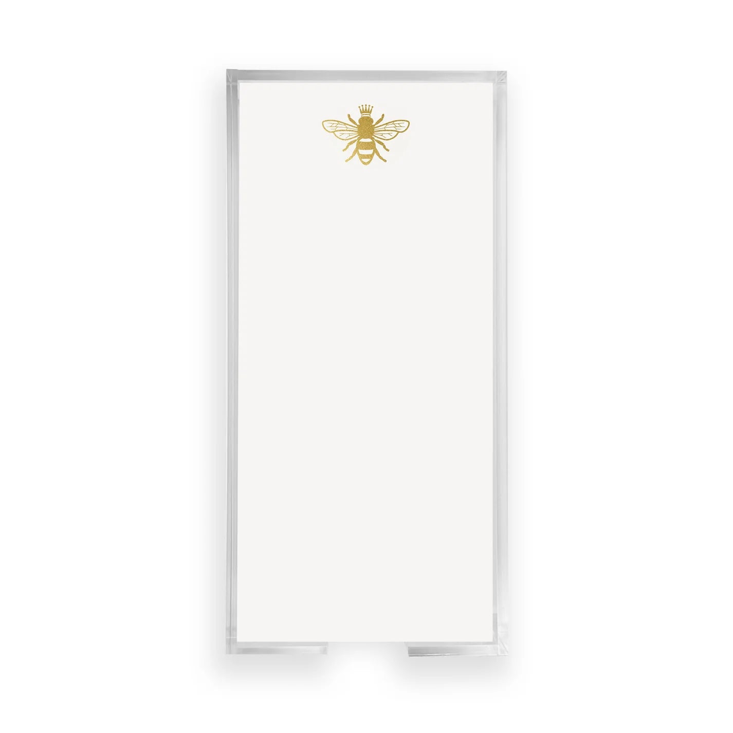 Black Ink - Gold Foil Buck Notepad