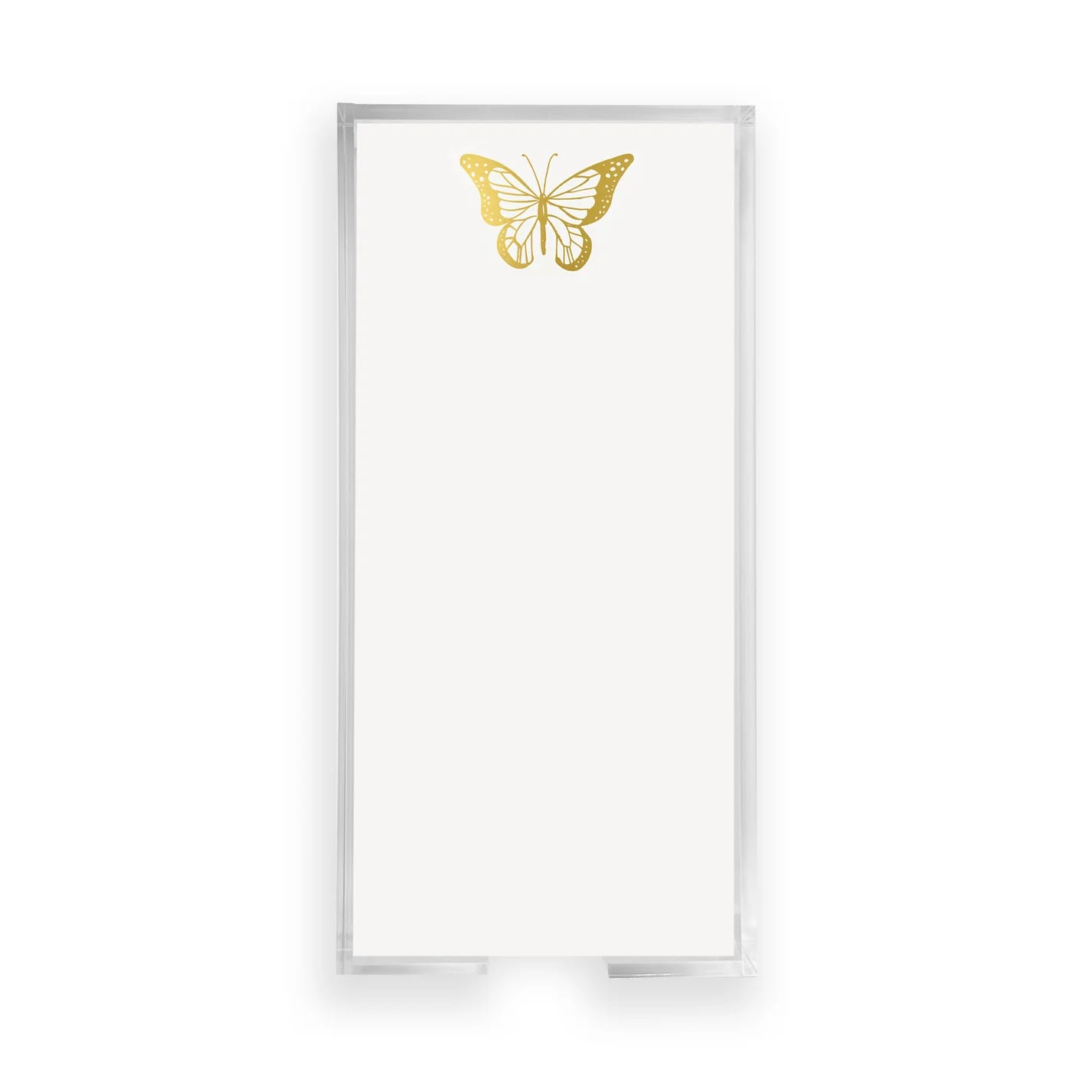 Black Ink - Gold Foil Buck Notepad