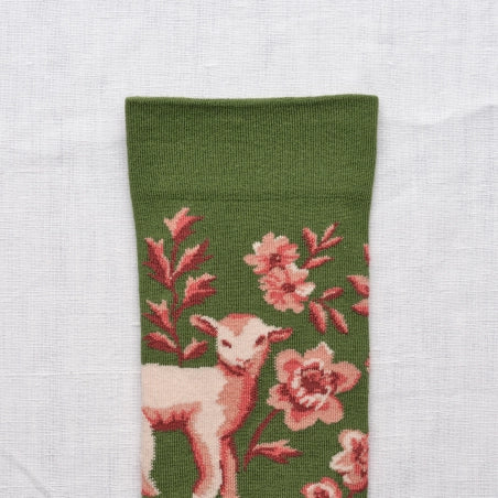 Bonne Maison - Chaussette Agneaux Cactus