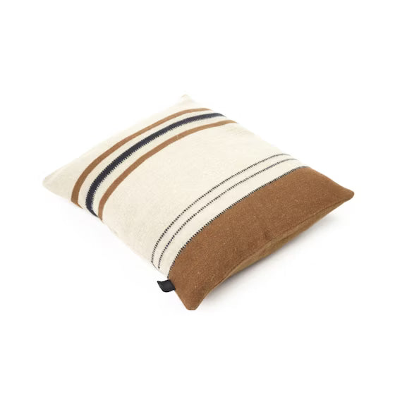 Libeco - Foundry Pillow Cover in Beeswax Stripe