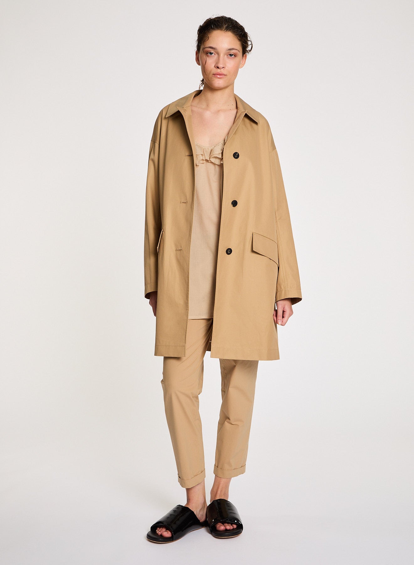 Lis Lareida - Glennie Trench in Beige