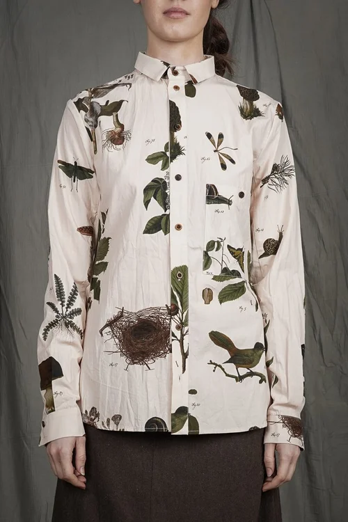 Aleksandr Manamis- Autumn Vert Side Button Shirt